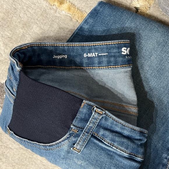 Maternity Sonoma Goods For Life® Side Panel Belly Band Jeggings - Picture 4 of 6